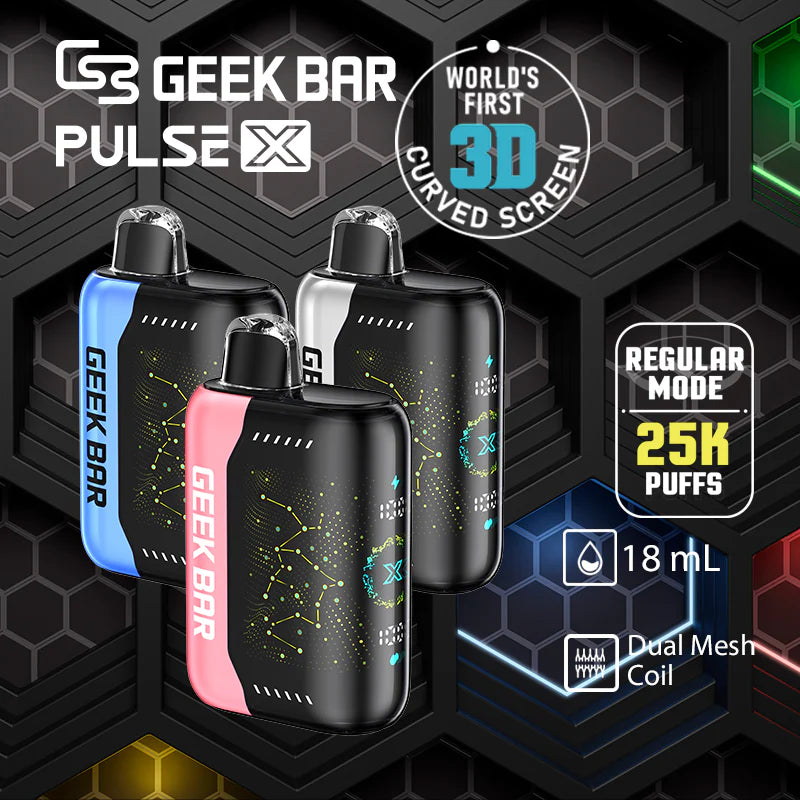 Geek Bar Pulse X Disposable Vape - 25,000 Puffs